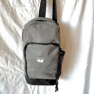 Sling Style Bag Gray, Dog and Cat Theme Like New!